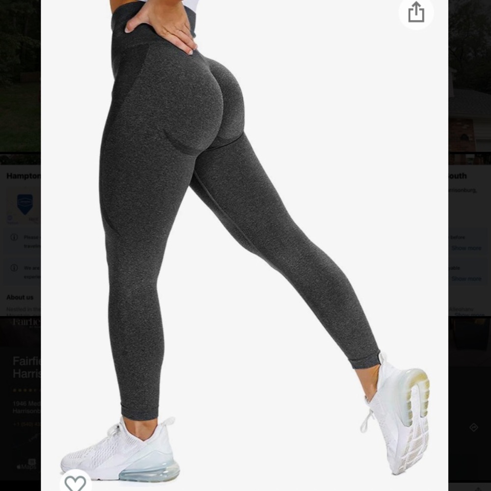 Gray High Waisted Leggings